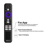 شاشة كاچيتو 4K سمارت بدون فريم 75 بوصة QLED ريسيفر داخلي K75QA501D