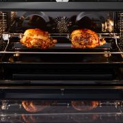 Elba Built-In Gas Oven with Gas Grill 90 cm Digital Touch Control 120 Liter ELIO G90