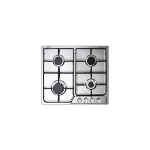 Elba Gas Hob 4 Burners Enamel 60 cm Stainless ENF60-444XD