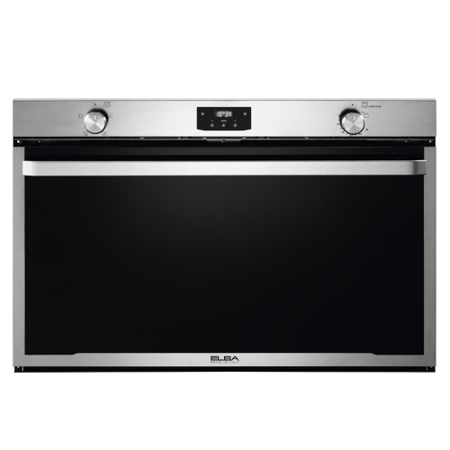 Elba Built-In Gas Oven with Gas Grill 90 cm Digital Touch Control 120 Liter ELIO G90