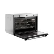 فرن هوفر بلت إن غاز 90 × 60 سم – 121 لتر استانلس ستيل × أسود HOU911G6-EGY