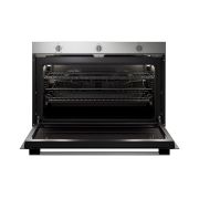 فرن هوفر بلت إن غاز 90 × 60 سم – 121 لتر استانلس ستيل × أسود HOU911G6-EGY