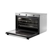 فرن هوفر بلت إن غاز 90 × 60 سم – 121 لتر استانلس ستيل × أسود HOU911G6-EGY