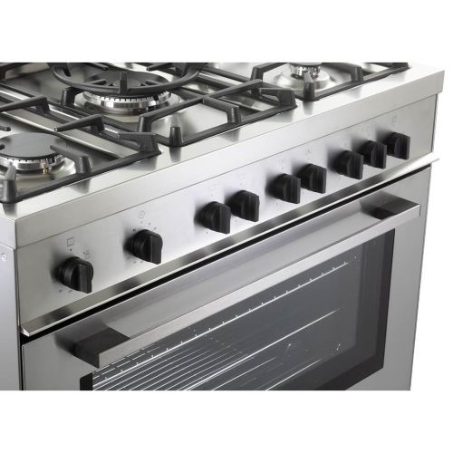 بوتاجاز هوفر 90 × 60 – 5 شعلة غاز استانلس HGG95LPGEEGY2