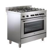 بوتاجاز هوفر 90 × 60 – 5 شعلة غاز استانلس HGG95LPGEEGY2