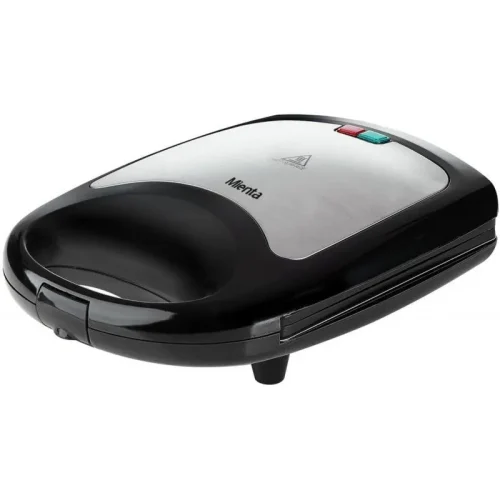 Mienta Sandwich and Waffle Maker 1200 Watt – Black – SM27609A