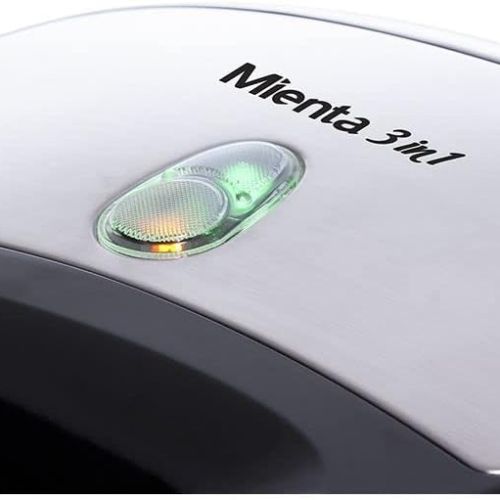 Mienta Sandwich Maker 3in1 750 Watt – Silver – SM27409A