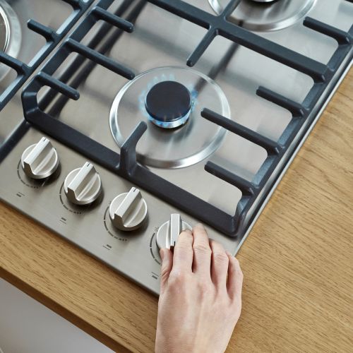 البا مسطح كهرباء 4 بلاطات تسخين 60 سم امان كامل استانلس ENS60-040XD