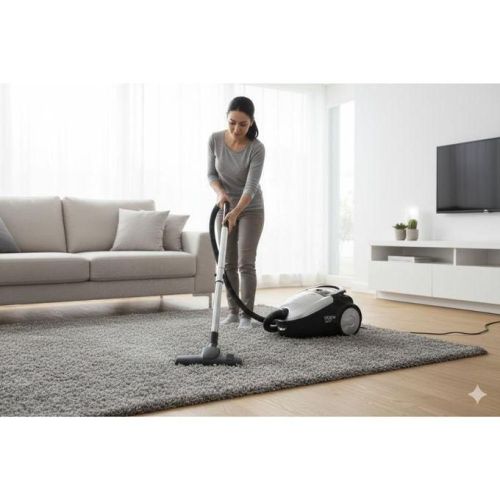 Black & White Bagged Vacuum Cleaner 1900W Copper Motor with HEPA Filter – VC-1900