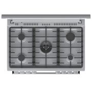 Gorenje Freestanding Gas Cooker 60*90 Cm 5 Burners Cast Iron With Fan Stainless steel GGI9C21X