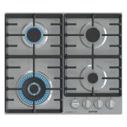Gorenje Built-In Gas Hob 60 cm 4 Burners Cast Iron Stainless GW642X