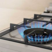 Gorenje Built-In Gas Hob 60 cm 4 Burners Cast Iron Stainless GW642X