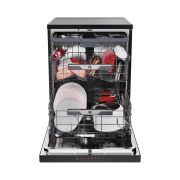 HOOVER Dishwasher 15 Person 60 cm Inverter Digital 8 Programs Black HF5C7F1PB-EG