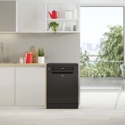 HOOVER Dishwasher 15 Person 60 cm Inverter Digital 8 Programs Black HF5C7F1PB-EG