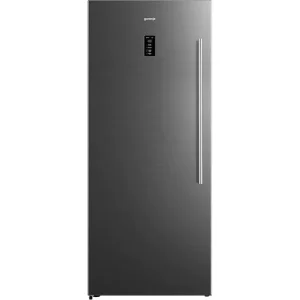 Gorenje 2 in 1 Upright Fridge Freezer 381L NoFrost Digital Inverter Left Door Open FN7171OX