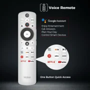 هاير شاشة جوجل الذكي 4K QLED مقاس 55 بوصة H55S80FUX