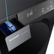 غسالة ملابس شارب K-PRO فول أوتوماتيك 11 كجم مجفف 7 كيلو انفرتر رمادي غامق ES-DP114KLE-G