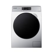 غسالة ملابس شارب K-PRO فول أوتوماتيك 7.5 كجم انفرتر رمادي فاتح ES-FE752KLE-W