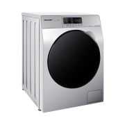 غسالة ملابس شارب K-PRO فول أوتوماتيك 7.5 كجم انفرتر رمادي فاتح ES-FE752KLE-W