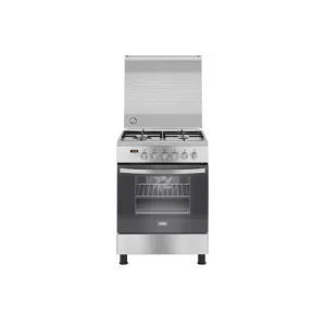 Zanussi Cool Max Cooker 60*60 cm 4 Burners Cast Iron with 2 Fan Safety ZCG64396XB