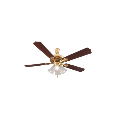 Fresh El Basha Decorative Ceiling Fan 3 Speeds Brown Color FCF4-B-4493-52