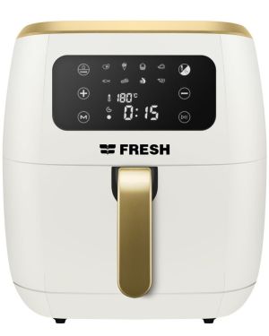 Fresh Digital Air Fryer , 7 Liter White Gold – FAF-D1800W