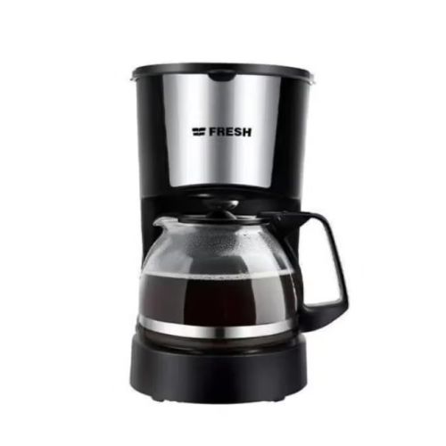 Fresh FCM‑AD‑BG American Coffee Maker , 600 milliliter 600 Watt , Black Silver