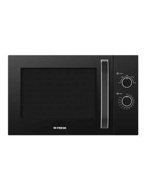 Fresh FMW-28MC-BW Solo Microwave, 28 Liter, 900 Watt, Black