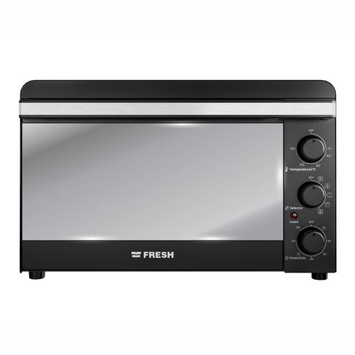 Fresh Cosmos Electric Oven , 55 Liter 2000 Watt , Black Silver – FR-5504RCL