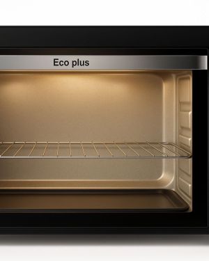 Eco Plus فرن فريش اسود 48 لتر شواية ومروحة