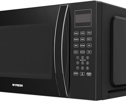 Fresh Solo Microwave , 42 Liter 1000 Watt , Black – FMW-42KC-BW