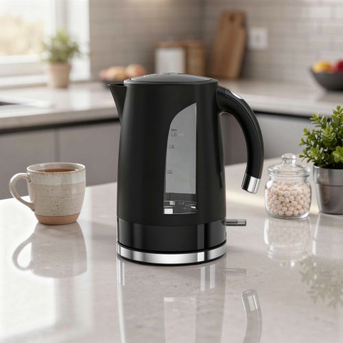 Fresh Plastic Electric Kettle 1.7 Liter Black EPK17051