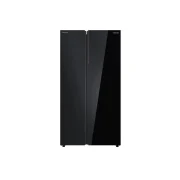 Toshiba Side by Side Refrigerator No Frost 699 L Inverter Black Glass GR-RS905WIA-PGN(22)