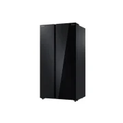 Toshiba Side by Side Refrigerator No Frost 699 L Inverter Black Glass GR-RS905WIA-PGN(22)