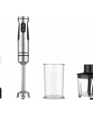 Fresh  Hand Blender With Chopper, 600ml, 1500 Watt, Stainless Steel  HB 1500 C