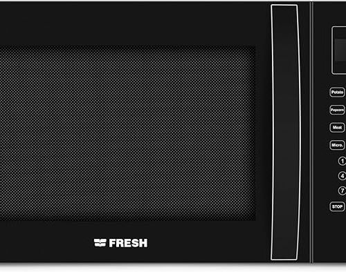 Fresh Solo Microwave , 42 Liter 1000 Watt , Black – FMW-42KC-BW