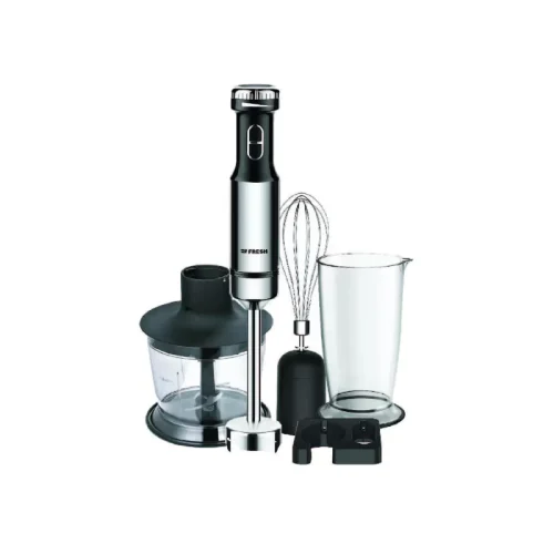Fresh Hand Blender with Chooper 800 Watt Stainless Steel HB-800FO