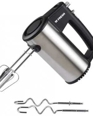 Fresh Hand Mixer 400 Watt 5 Speed Stainless Steel HM-400