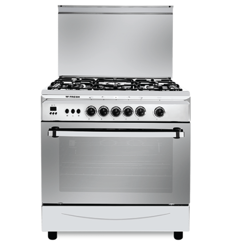 Fresh Gas Cooker Italiano Cast Digital Fan 80×55