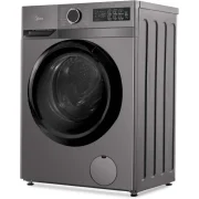 Midea Washing Machine 8 Kg Inverter With Steam Titanium Grey MF110W80B/TT