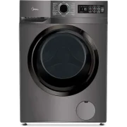 Midea Washing Machine 8 Kg Inverter With Steam Titanium Grey MF110W80B/TT