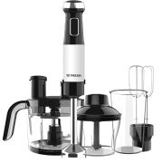 Fresh  Hand Blender with Attachments 1100 Watt Black HB-1100FO