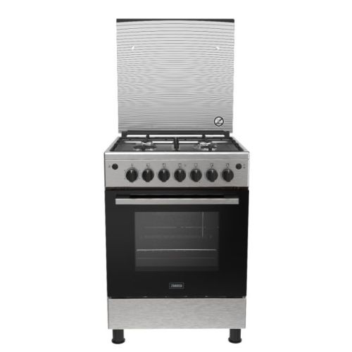 بوتجاز 4 شعلة غاز مع فرن ستيل بلاس ZCG622A6XB