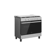 Midea 5 Gas Burners 90*60 Full Safety Stainless Steel Silver MFO-MG36LE(SS)-VT