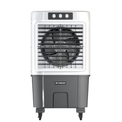 Fresh FA-M82-IC Desert Air Cooler, 82 Liters – Light Grey