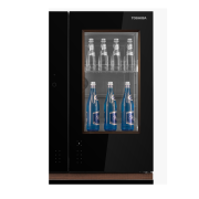 Toshiba 6 Doors Refrigerator with Origin Inverter Technology, I Touch Panel & PureAir 683 L Black Glass GR-RM921WI-PGN(B1)