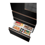 Toshiba 6 Doors Refrigerator with Origin Inverter Technology, I Touch Panel & PureAir 683 L Black Glass GR-RM921WI-PGN(B1)